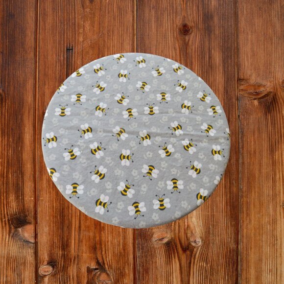 Kitchenaid Bowl Cover, Reversible Bee and Floral Mixer Cover - Picture 4 of 7